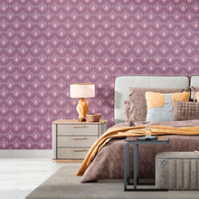 Load image into Gallery viewer, Geometric Art Deco Peel &amp; Stick Wallpaper N012073
