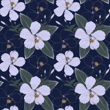 Load image into Gallery viewer, Floral Hibiscus Peel &amp; Stick Wallpaper N012078
