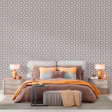 Load image into Gallery viewer, Abstract Floral Peel &amp; Stick Wallpaper N012105
