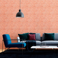 Load image into Gallery viewer, Red Bricks Peel &amp; Stick Wallpaper N012107
