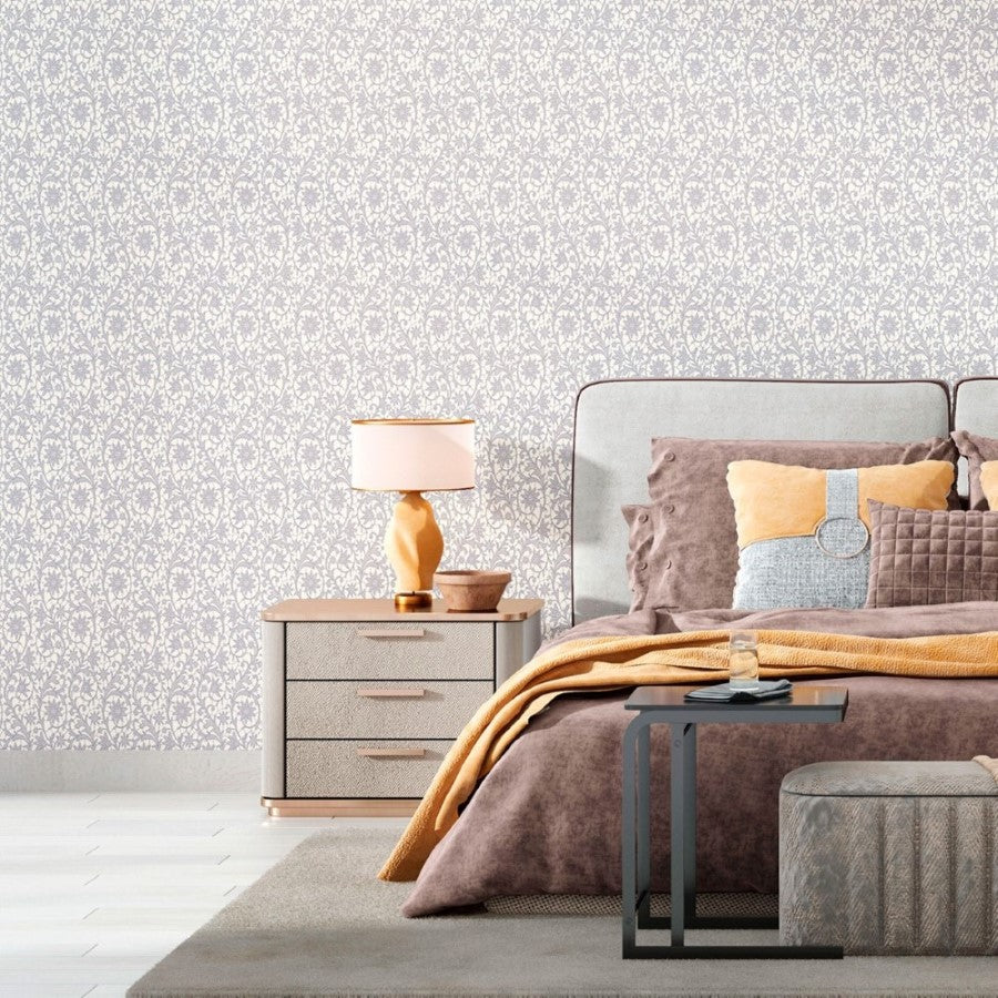 Floral Damask Peel & Stick Wallpaper N012112