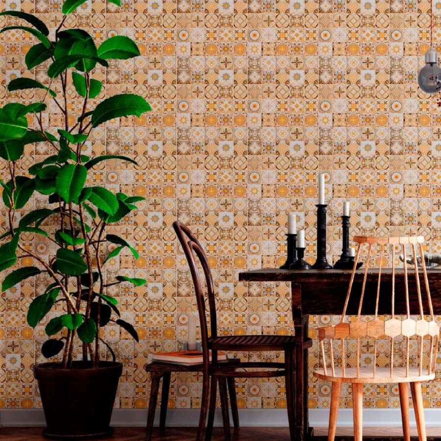 Delft Peel & Stick Wallpaper N012126