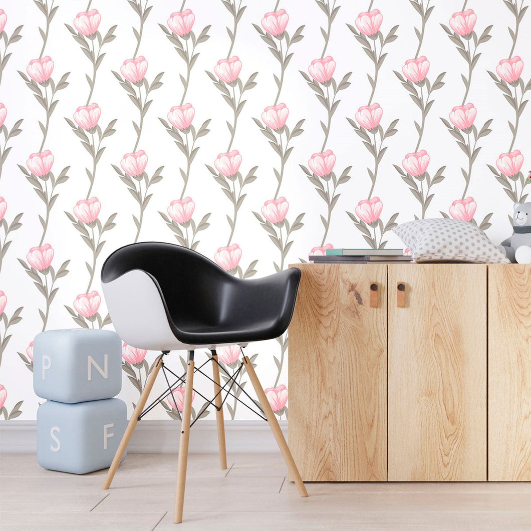 Floral Peel & Stick Wallpaper N012130