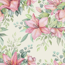 Load image into Gallery viewer, Watercolor Floral Peel &amp; Stick Wallpaper N012146
