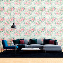 Load image into Gallery viewer, Watercolor Floral Peel &amp; Stick Wallpaper N012146
