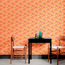 Load image into Gallery viewer, Floral Dahlias Peel &amp; Stick Wallpaper N012147
