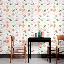 Load image into Gallery viewer, Tea Time Peel &amp; Stick Wallpaper N012150
