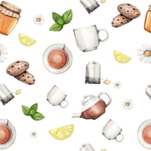 Load image into Gallery viewer, Tea Time Peel &amp; Stick Wallpaper N012150
