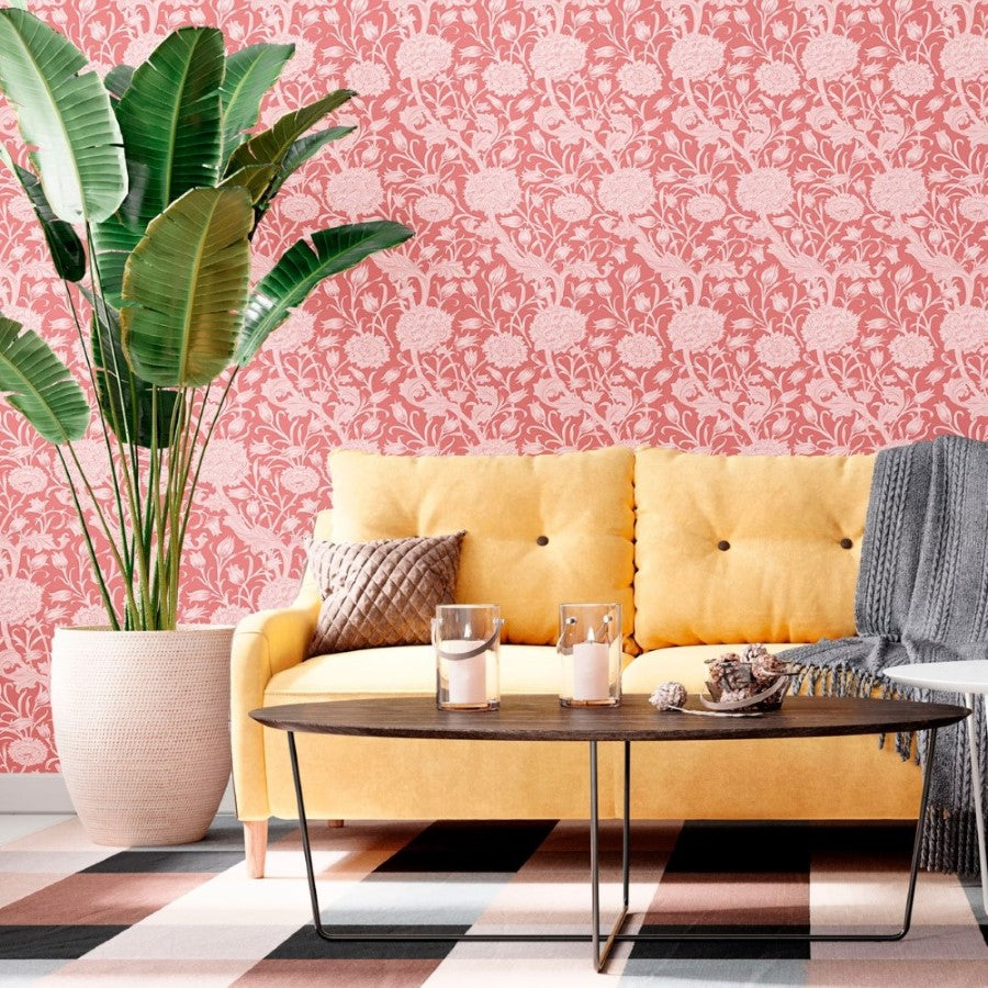 Floral Wild Tulip Peel & Stick Wallpaper N012155