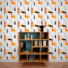 Load image into Gallery viewer, Abstract Painting Peel &amp; Stick Wallpaper N013002
