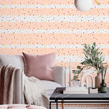 Load image into Gallery viewer, Ink Drops Peel &amp; Stick Wallpaper N013003
