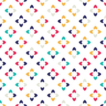 Load image into Gallery viewer, Abstract Geometric Shapes Floral Peel &amp; Stick Wallpaper N013005
