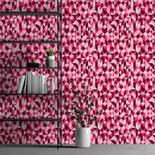 Load image into Gallery viewer, Abstract Geometric Shapes Peel &amp; Stick Wallpaper N013006
