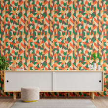 Load image into Gallery viewer, Abstract Geometric Shapes Colorful Peel &amp; Stick Wallpaper N013007

