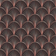 Load image into Gallery viewer, Geometric Art Deco Rose Peel &amp; Stick Wallpaper N013016
