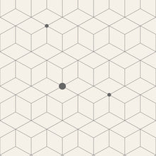 Load image into Gallery viewer, Geometric Cubes Peel &amp; Stick Wallpaper N013021
