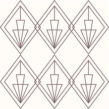 Load image into Gallery viewer, Geometric Art Deco Peel &amp; Stick Wallpaper N013026
