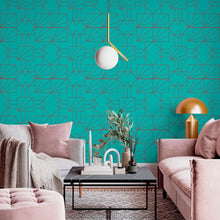 Load image into Gallery viewer, Geometric Art Deco Peel &amp; Stick Wallpaper N013027
