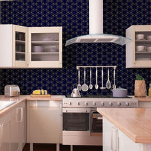 Load image into Gallery viewer, Stars Art Deco Peel &amp; Stick Wallpaper N013031
