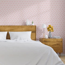 Load image into Gallery viewer, Teen Chevron Peel &amp; Stick Wallpaper N013111
