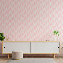 Load image into Gallery viewer, Geometric Chevron Peel &amp; Stick Wallpaper N013037
