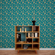 Load image into Gallery viewer, Floral Roses Peel &amp; Stick Wallpaper N013051
