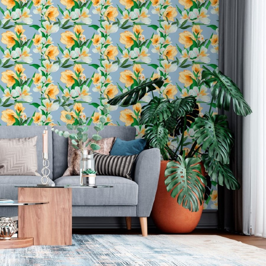 Floral Peel & Stick Wallpaper N013053