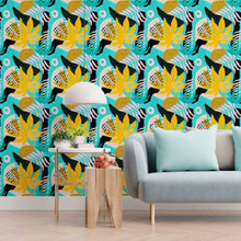 Load image into Gallery viewer, Tropical Abstract Peel &amp; Stick Wallpaper N013062
