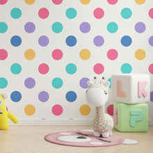 Load image into Gallery viewer, Geometric Dots Peel &amp; Stick Wallpaper N013067
