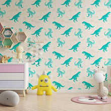 Load image into Gallery viewer, Little Dinosaurs Peel &amp; Stick Wallpaper N013083
