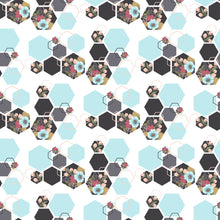 Load image into Gallery viewer, Geometric Teen Peel &amp; Stick Wallpaper N013094
