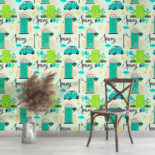 Load image into Gallery viewer, Vintage Spring Peel &amp; Stick Wallpaper N013097
