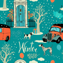 Load image into Gallery viewer, Vintage Winter Peel &amp; Stick Wallpaper N013098
