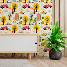 Load image into Gallery viewer, Vintage Autumn Peel &amp; Stick Wallpaper N013099

