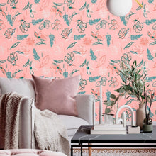 Load image into Gallery viewer, Floral Peel &amp; Stick Wallpaper N013124
