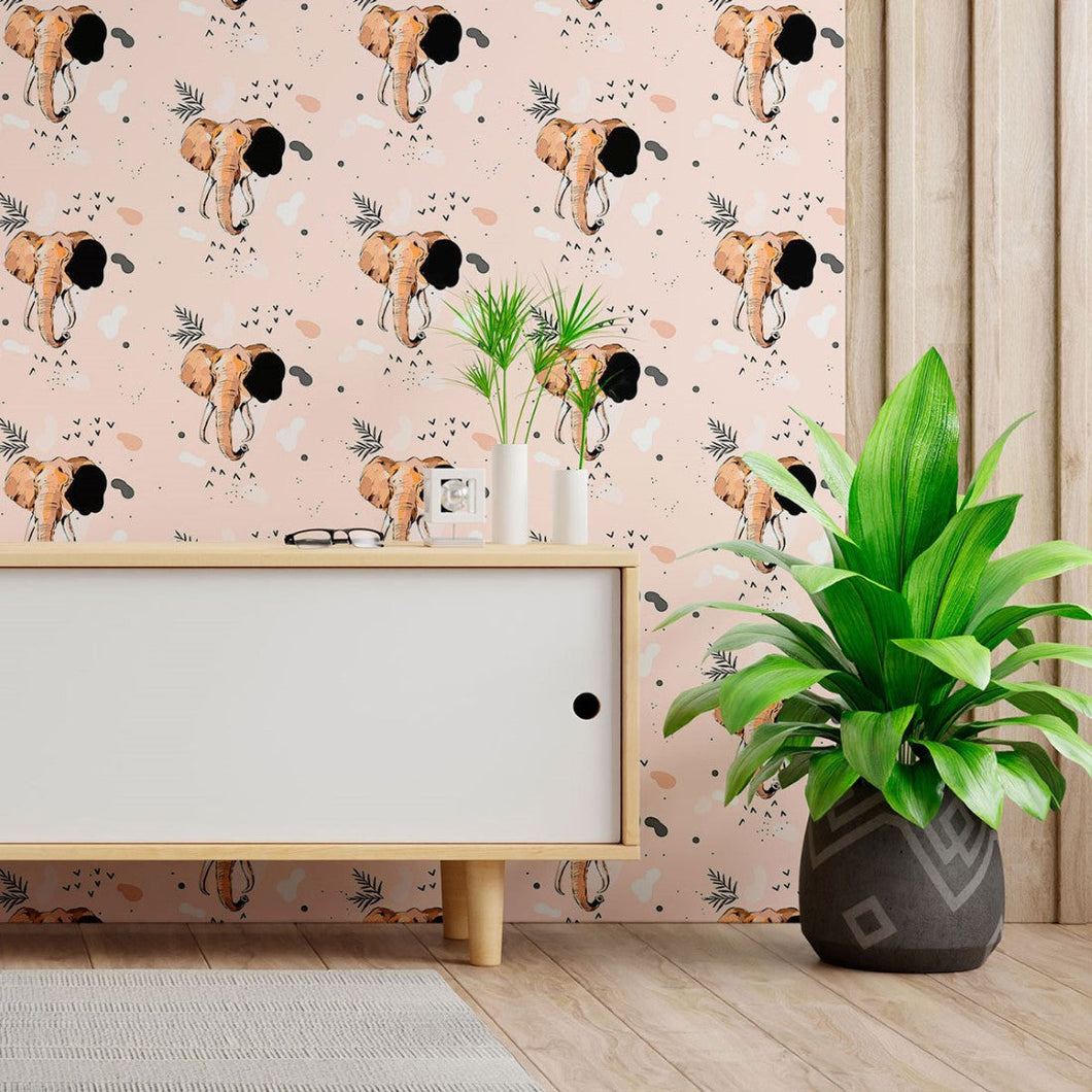 Elephants Peel & Stick Wallpaper N013125