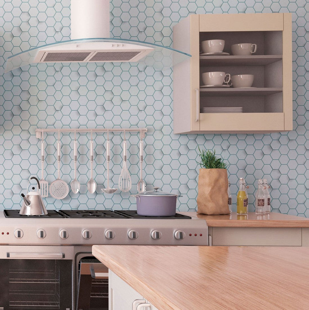 Geometric Hive Peel & Stick Wallpaper N013131