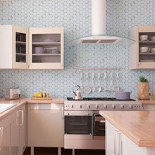 Load image into Gallery viewer, Geometric Hive Peel &amp; Stick Wallpaper N013131
