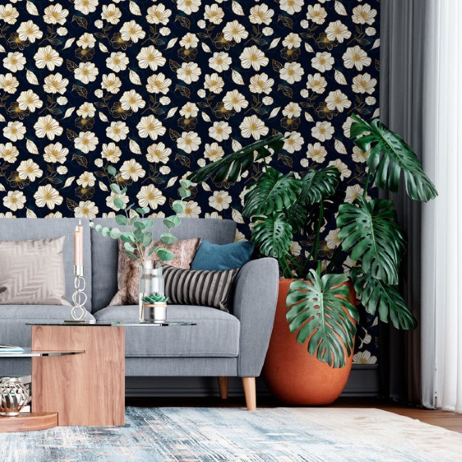 Floral Luxury Peel & Stick Wallpaper N013137