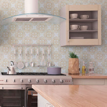 Load image into Gallery viewer, Abstract Floral Luxury Peel &amp; Stick Wallpaper N013138
