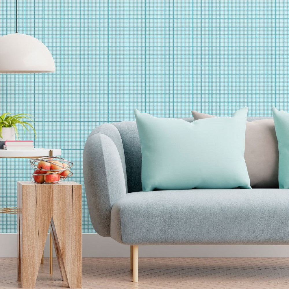 Book Grid Peel & Stick Wallpaper N013160