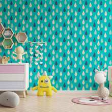 Load image into Gallery viewer, Raindrops Peel &amp; Stick Wallpaper N013175
