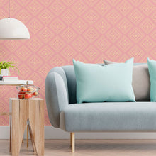 Load image into Gallery viewer, Geometric Art Deco Peel &amp; Stick Wallpaper N013183
