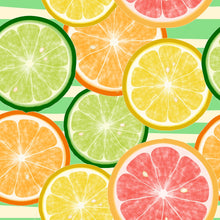 Load image into Gallery viewer, Citrus Fruits Peel &amp; Stick Wallpaper N013191
