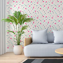 Load image into Gallery viewer, Circles in Stripes Peel &amp; Stick Wallpaper N013192
