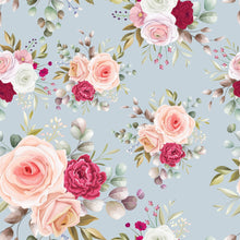 Load image into Gallery viewer, Floral Roses Peel &amp; Stick Wallpaper N013196
