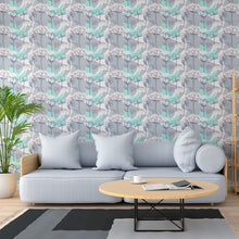 Load image into Gallery viewer, Floral Art Peel &amp; Stick Wallpaper N013206
