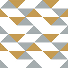 Load image into Gallery viewer, Abstract Geometric Shapes Peel &amp; Stick Wallpaper N013224
