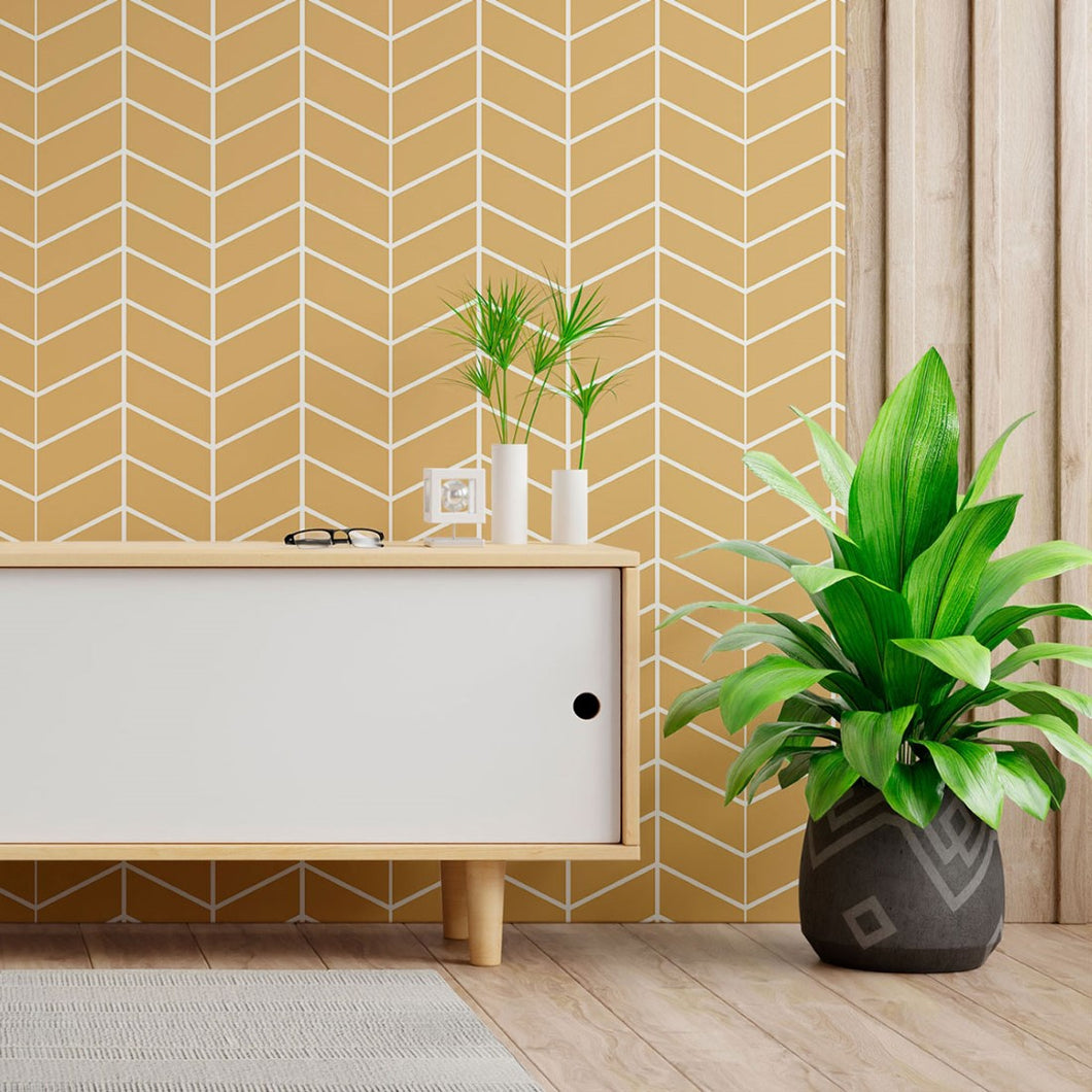 Chevron Peel & Stick Wallpaper N013226