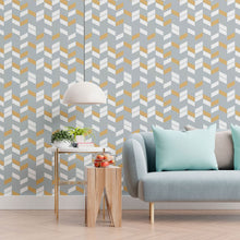 Load image into Gallery viewer, Geometric Peel &amp; Stick Wallpaper N013228
